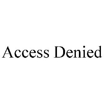 ACCESS DENIED Trademark of ACCESS DENIED LLC - Registration Number ...