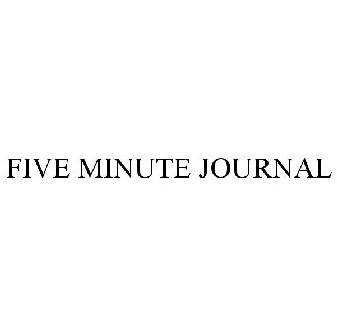 The Bold Black Five Minute Journal – The Paper Company India