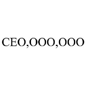 CEO,OOO,OOO Trademark - Serial Number 86922190 :: Justia Trademarks