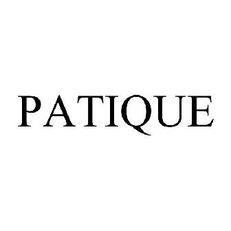 PATIQUE Trademark of Patique, LLC - Registration Number 5595414 ...