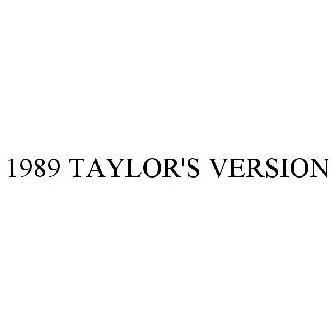 6 1989 by Taylor Swift Embroidered Patches 6 Taylor Swift 1989
